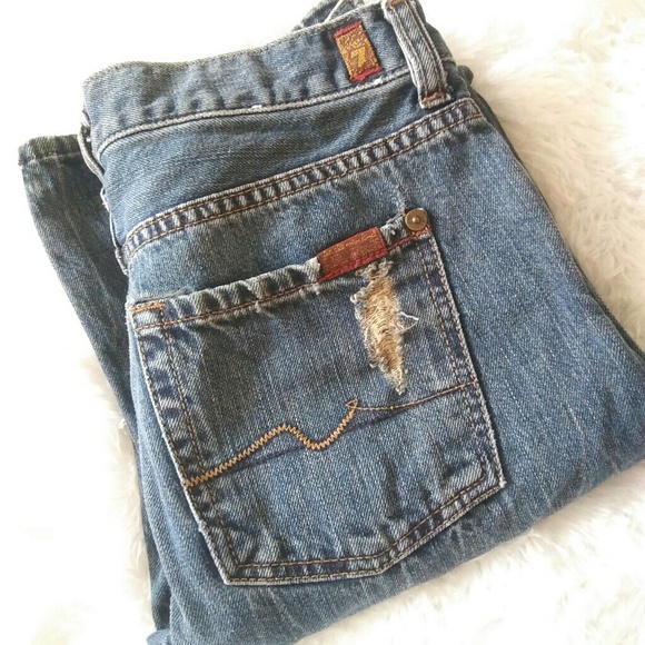 7 For All Mankind Other - 7FAMK Distressed Austyn Jeans SZ 14